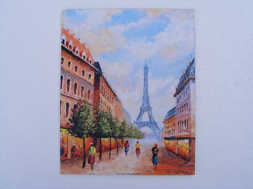 Paříž-Reprodukce Decoupage — foto 1