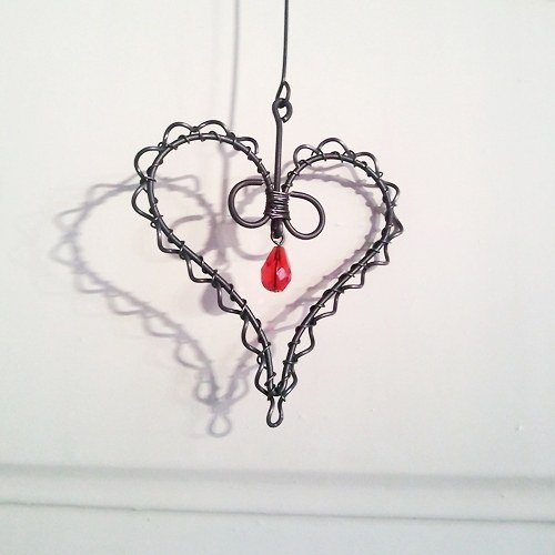 Krajkové srdíčko — foto 1