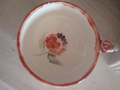 Hrnek Rosa Ile de Bourbon hortenzie — foto 1