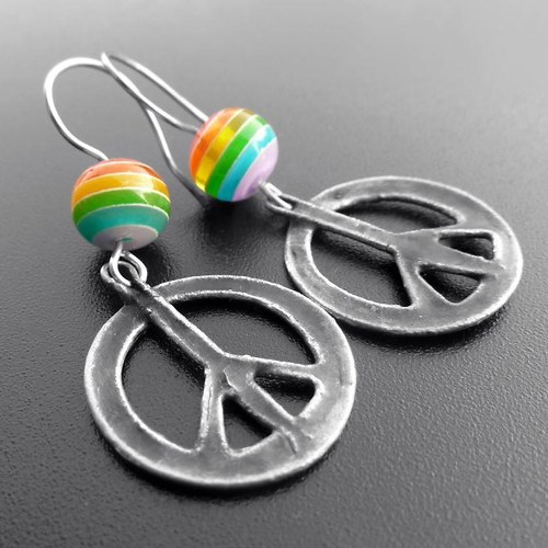 Náušnice - Hippies Day — foto 1