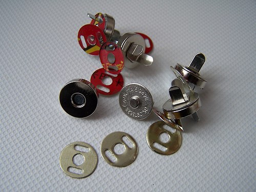 Magnetické zapínání 15 mm - 5 ks