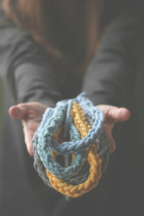 Knit::Neck - Sea