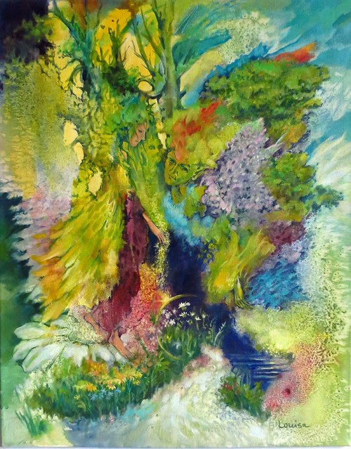Cesta do neznáma - akryl 40x50 cm