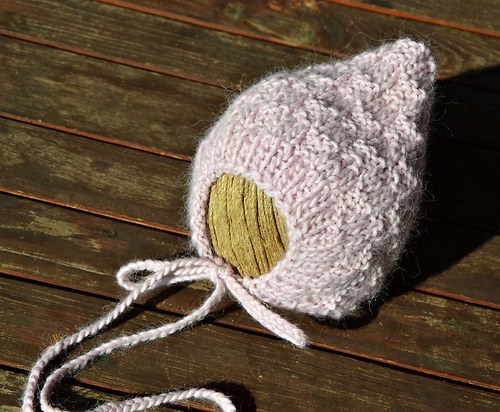 Baby čepička "Růžové kostičky" — foto 1