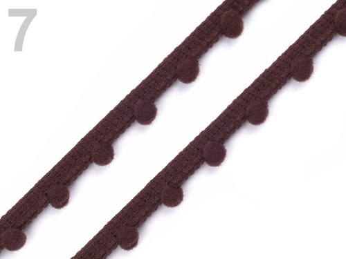 Bambulková stuha š. 7 mm: Cocoa Brown