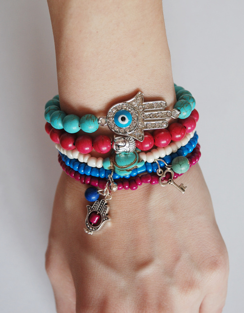 Hamsa set náramků — foto 1