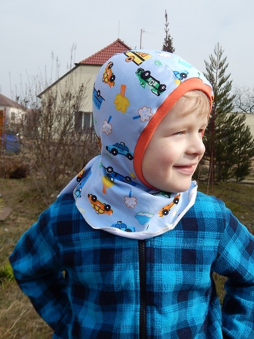 Bavlněná kuklička - autíčka — foto 1
