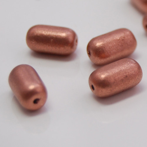Korálek cilindr voskový 10ks