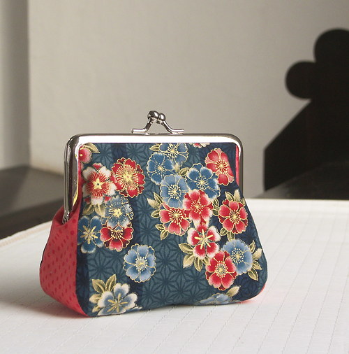 Portmonka - Sashiko en bleu — foto 1
