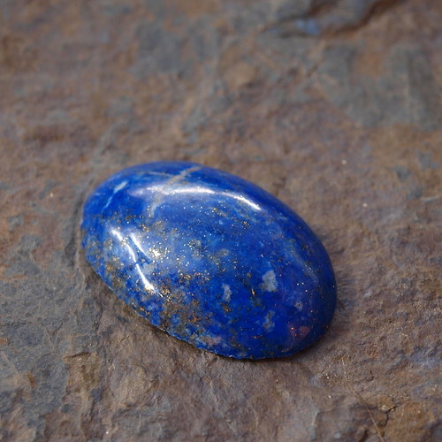 Lapis lazuli kabošon exkluzive č.1413 — foto 1