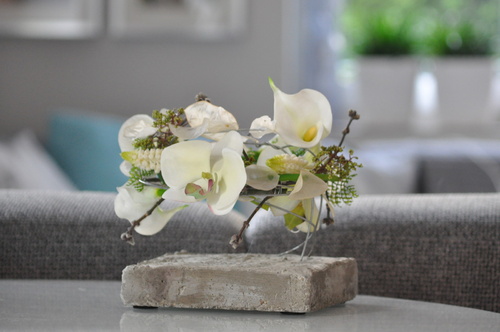 Dekorace Concrete White — foto 1