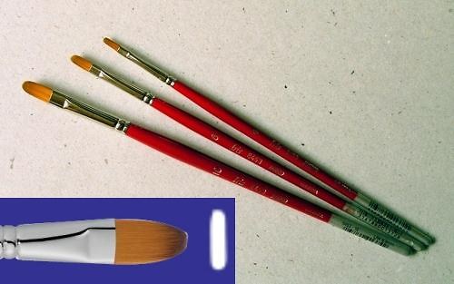 Štětec IRIS - filbert zaoblený č.6