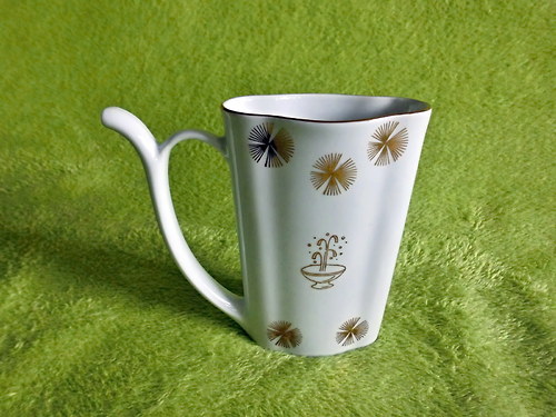 Porcelánový liečebný pohár kúpele Sliač
