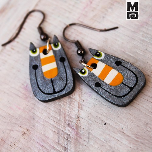 Zdena a Josef...náušnice, originál — foto 1