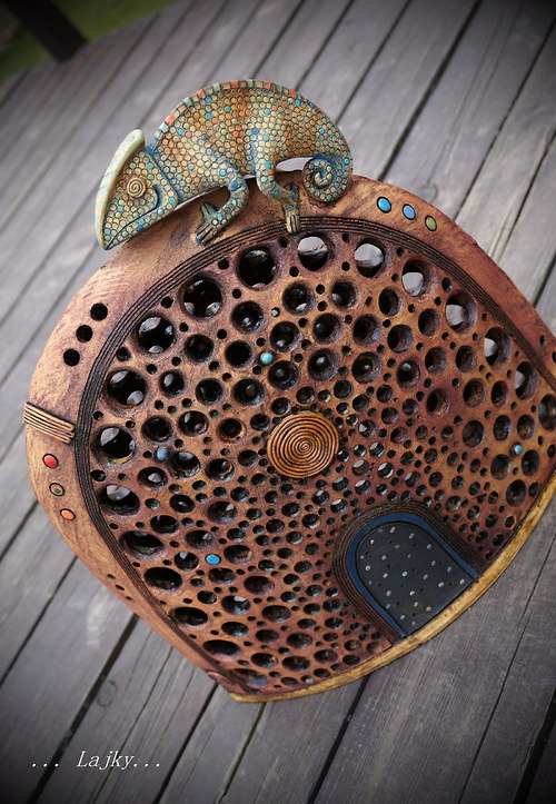 Chameleon na kopci — foto 1