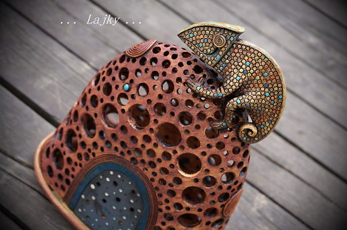 Chameleon na kopci — foto 1
