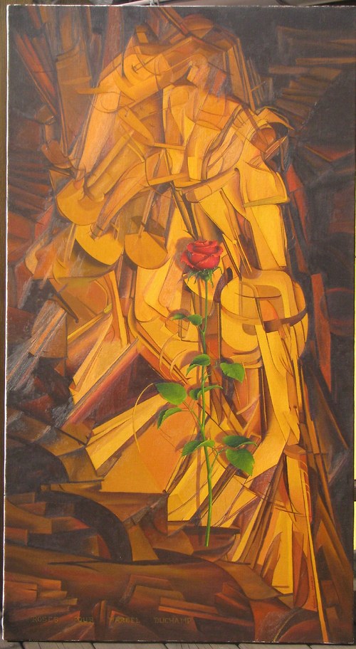 Roses pour Marcel Duchamp