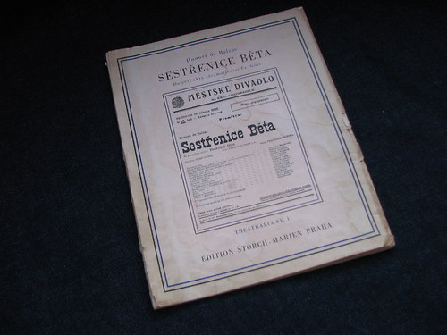 Sestřenice Běta, H. de Balzac, zdramatiz. Fr. Götz