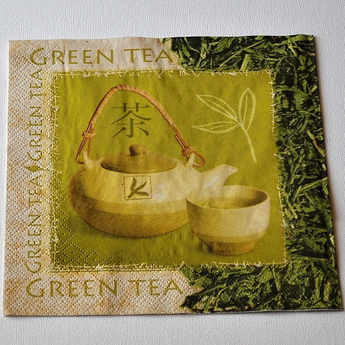 Ubrousek - Green tea