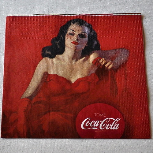 Ubrousek - Coca Cola
