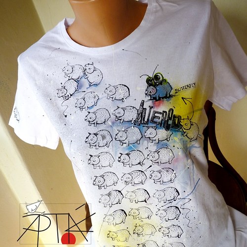 Triko "VOMBAtí prOměna", L/XL — foto 1
