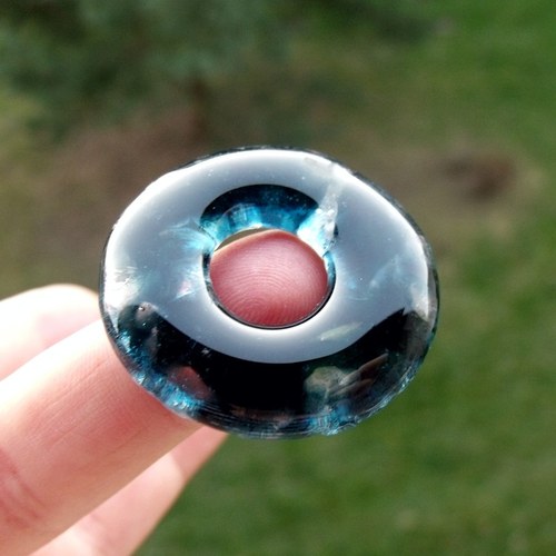 Skleněný donut — foto 1