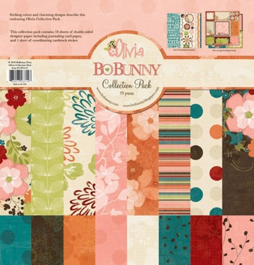 Sada Scrapbookových papírů Olivia — foto 1