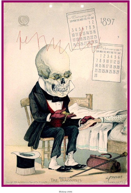 Kalendář 1897( dárek vhodný pro mnohé obvoďáky)
