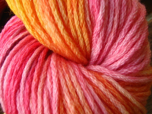 100% merino "Čajová růže" — foto 1