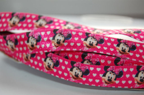 Pruženka/guma š. 16 mm: Minnie Mouse