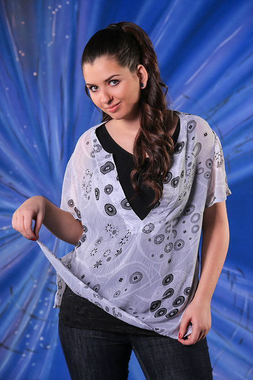 Tunika šifonová — foto 1