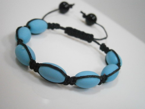 Náramek Shamballa neon — foto 1