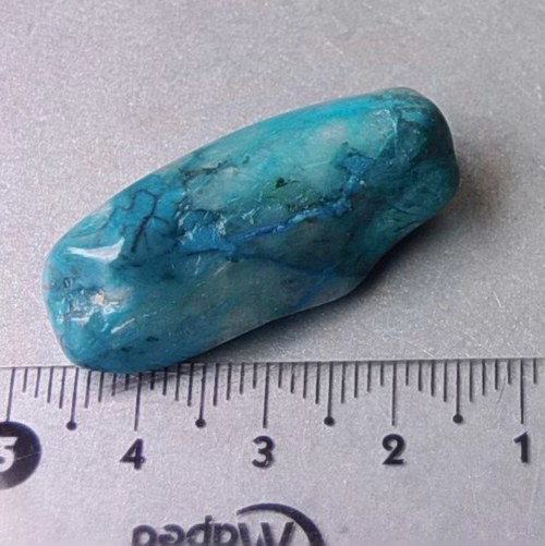 Chryzokol - tromlovaný D476 — foto 1