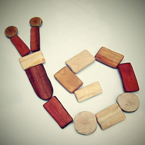 Dřevíčka -magnety — foto 1