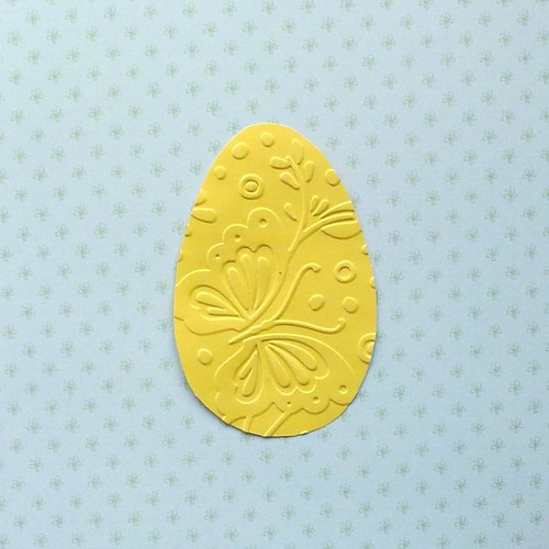 Výsek - Kraslice (velká) embosovaná