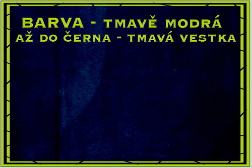 Samet - zbytek sametu - barva modrá NAVY 140x70 — foto 1