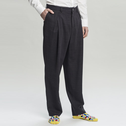 Kalhoty DANDY šedé — foto 1