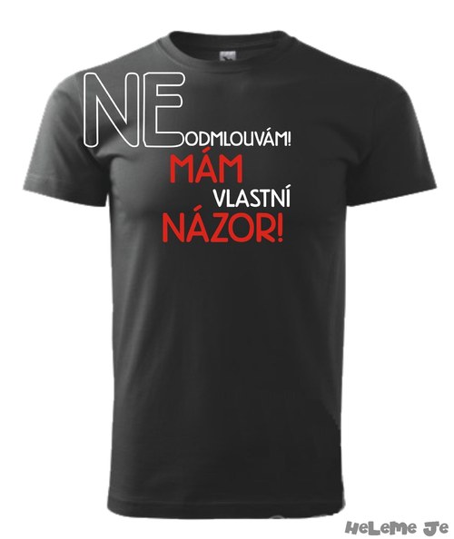 Neodmlouvám,mám vlastní názor... — foto 1