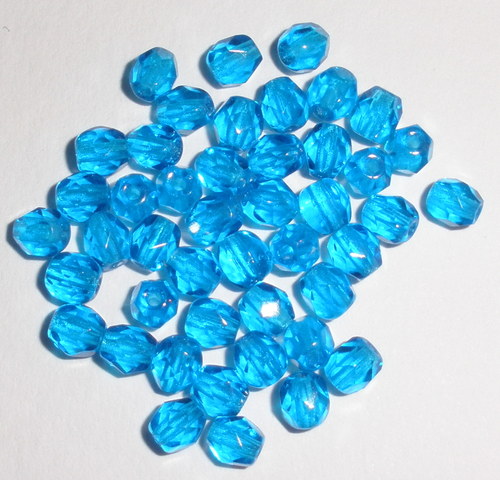 OH01 Ohňovky zářivě modré, 4 mm, 45 ks