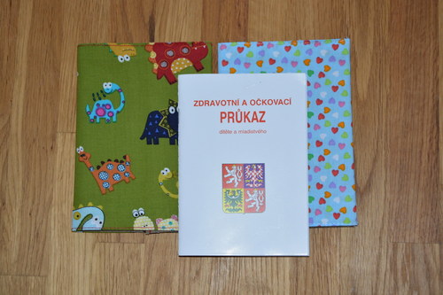 Obal na očkovací průkaz - dinoši — foto 1