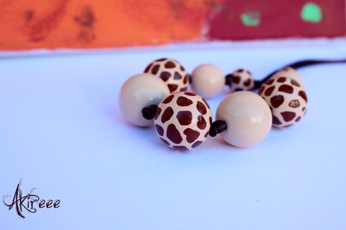 Giraffe - náhrdelník — foto 1