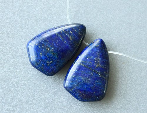 Lapis-lazuli brioletky pár — foto 1