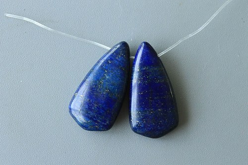 Lapis-lazuli brioletky pár — foto 1