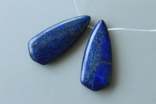 Lapis-lazuli brioletky pár — foto 1