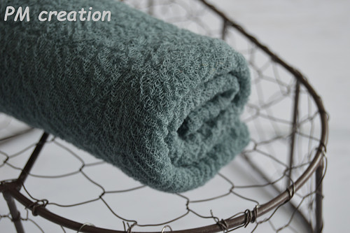 Wrap-dečka,, na focení miminek,,šedá — foto 1