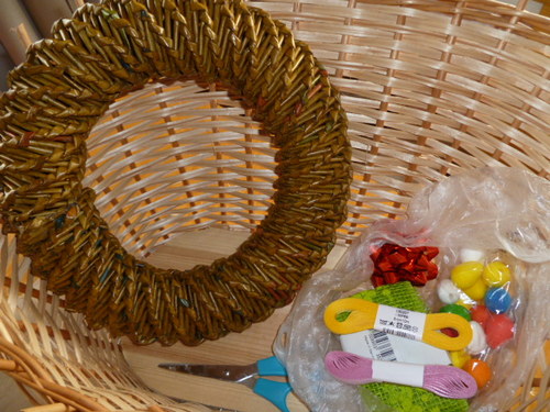 Věneček k dekorování 27 cm — foto 1
