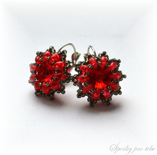 Náušničky Swarovski Elements Rivoli — foto 1