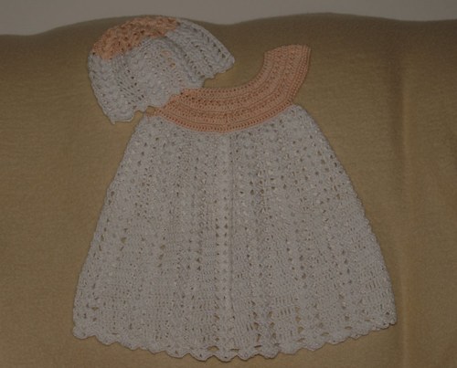 Háčkované šatičky - Romantik — foto 1