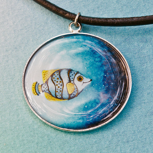 Náhrdelník Deep Blue — foto 1