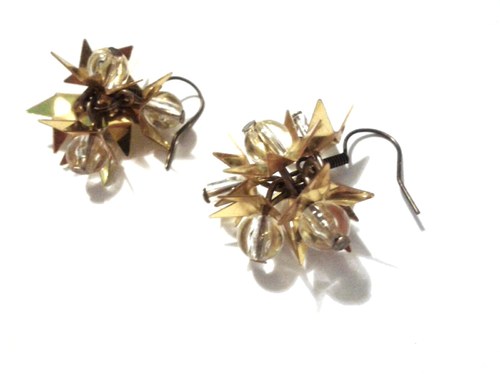 Mini gold flowers *SLEVA!* — foto 1